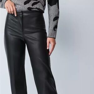 Ann Taylor Faux Leather Pants